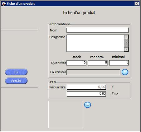 Fiche d'un produit